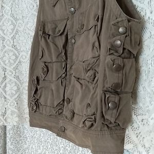 Rare DKNY Vintage Utility Vest